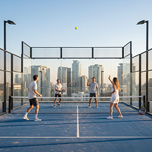 Padel na dachu
